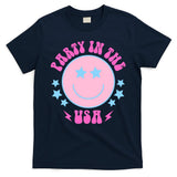 Party In The USA Retro Star Smile T-Shirt