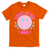 Party In The USA Retro Star Smile T-Shirt