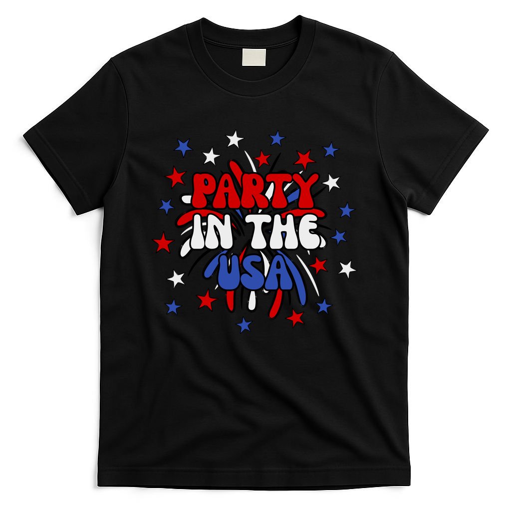Party In The Usa Festive 4th Of July Celebration T-Shirt