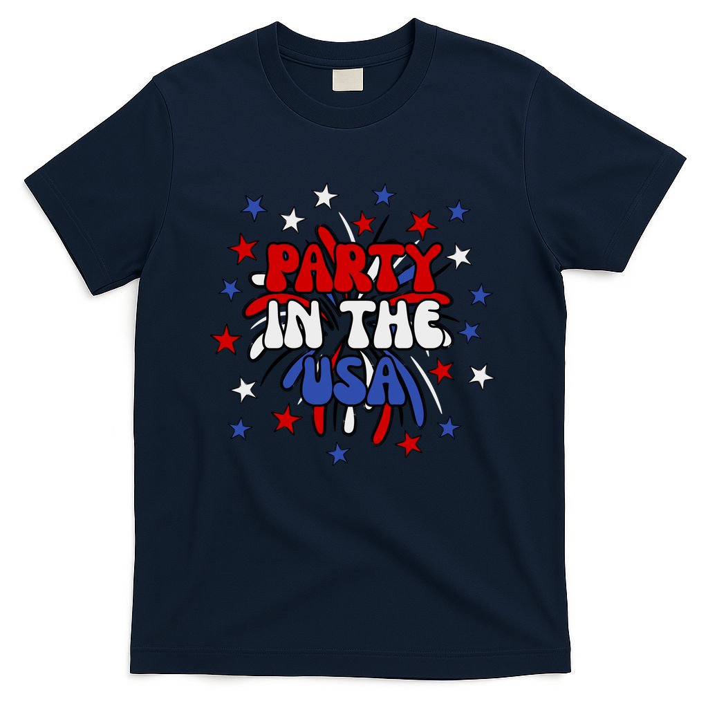 Party In The Usa Festive 4th Of July Celebration T-Shirt