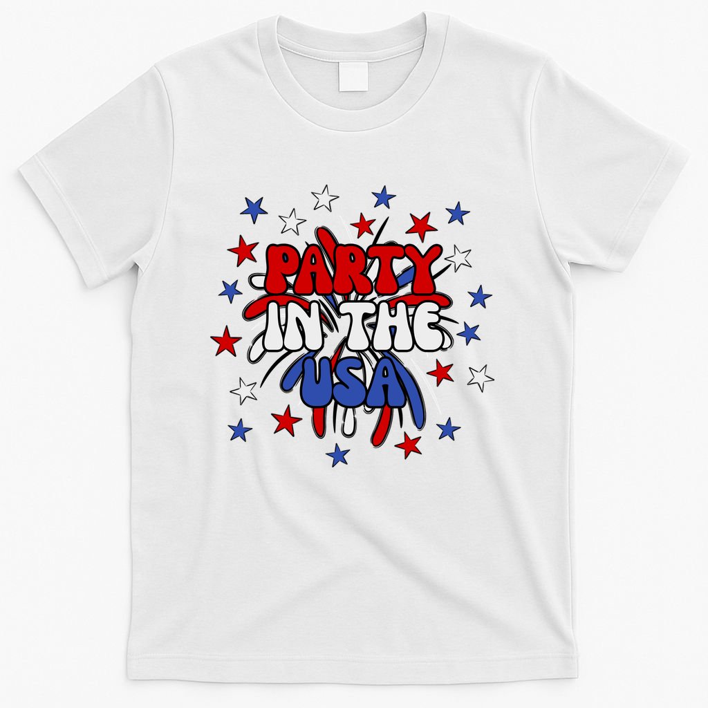 Party In The Usa Festive 4th Of July Celebration T-Shirt