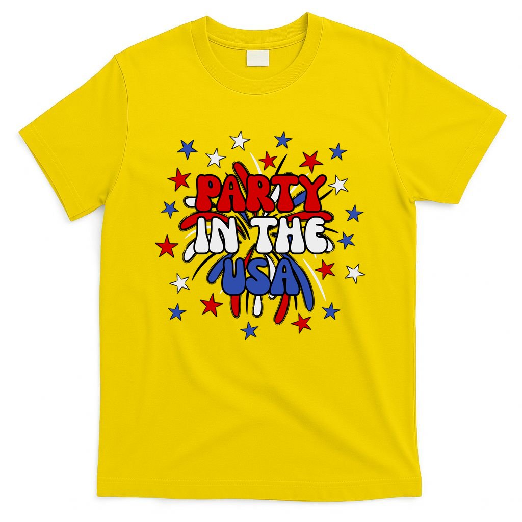 Party In The Usa Festive 4th Of July Celebration T-Shirt