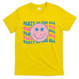 Party In The Usa Retro Smile Groovy T-Shirt