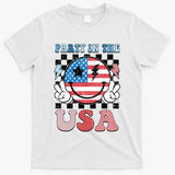 Party In The Usa Flag 4th Of July T-Shirt