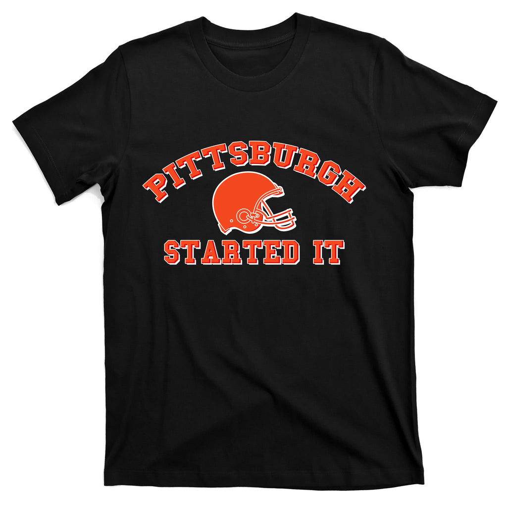 Pittsburgh Started It Football T-Shirt