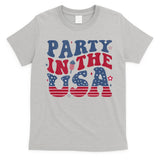 Party In Usa 4th Of July Flag American T-Shirt