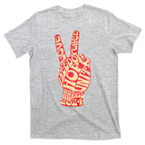 Pro Kamala Harris 2024 Peace Sign T-Shirt