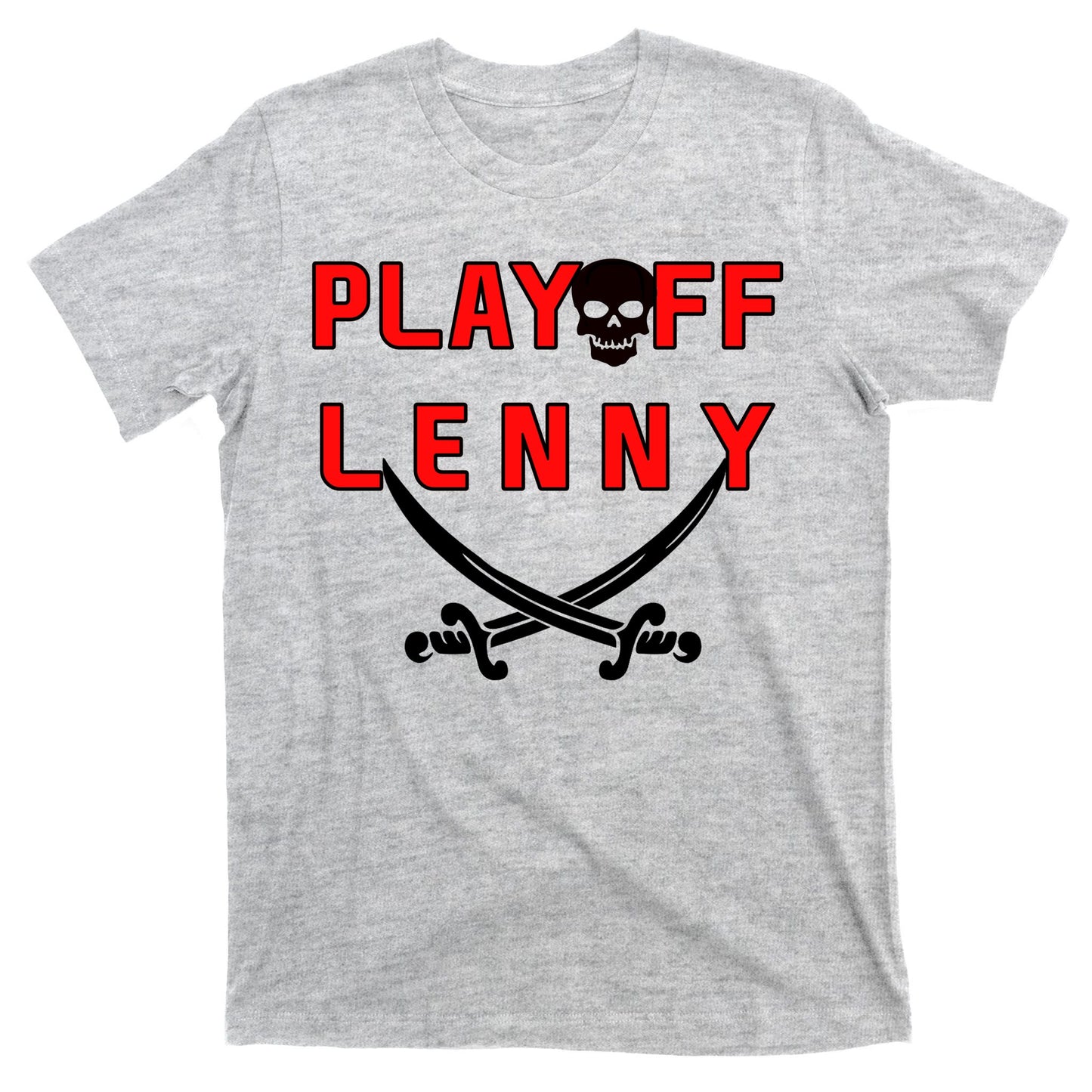 Playoff Lenny Tampa Bay Football Skull T-Shirt