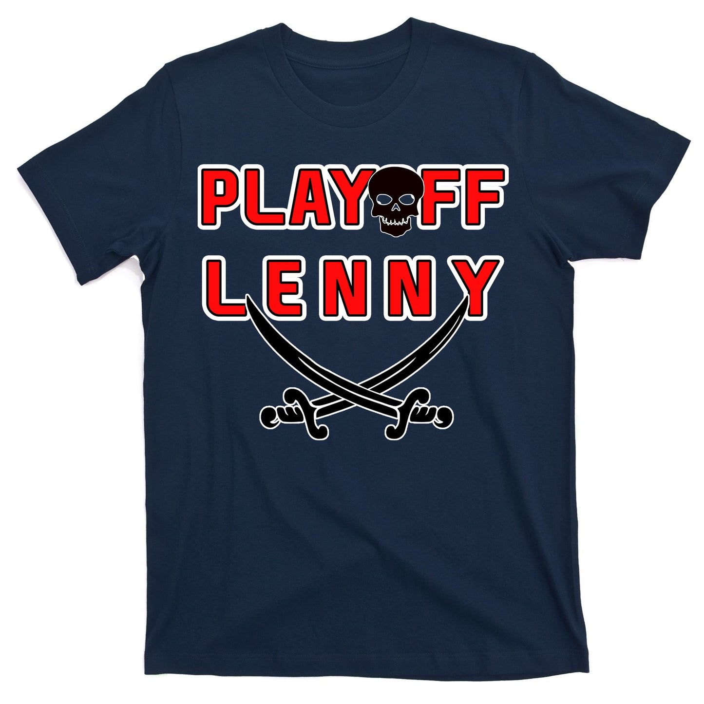 Playoff Lenny Tampa Bay Football Skull T-Shirt