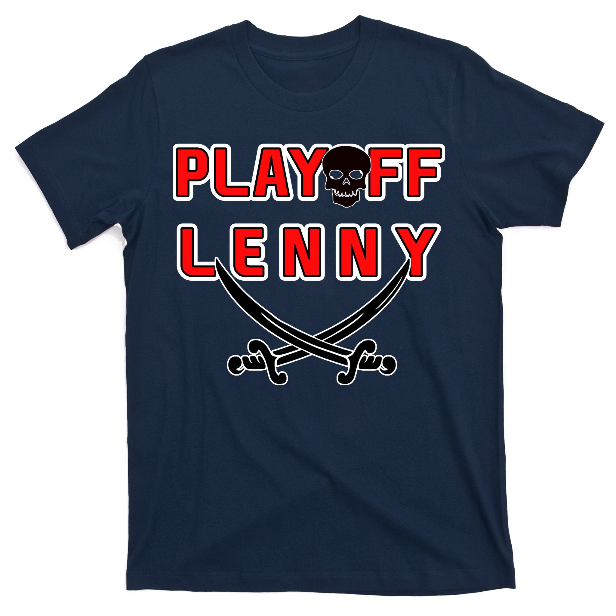 Playoff Lenny Tampa Bay Football Skull T-Shirt