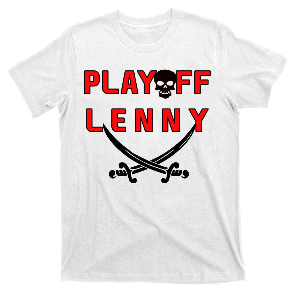 Playoff Lenny Tampa Bay Football Skull T-Shirt