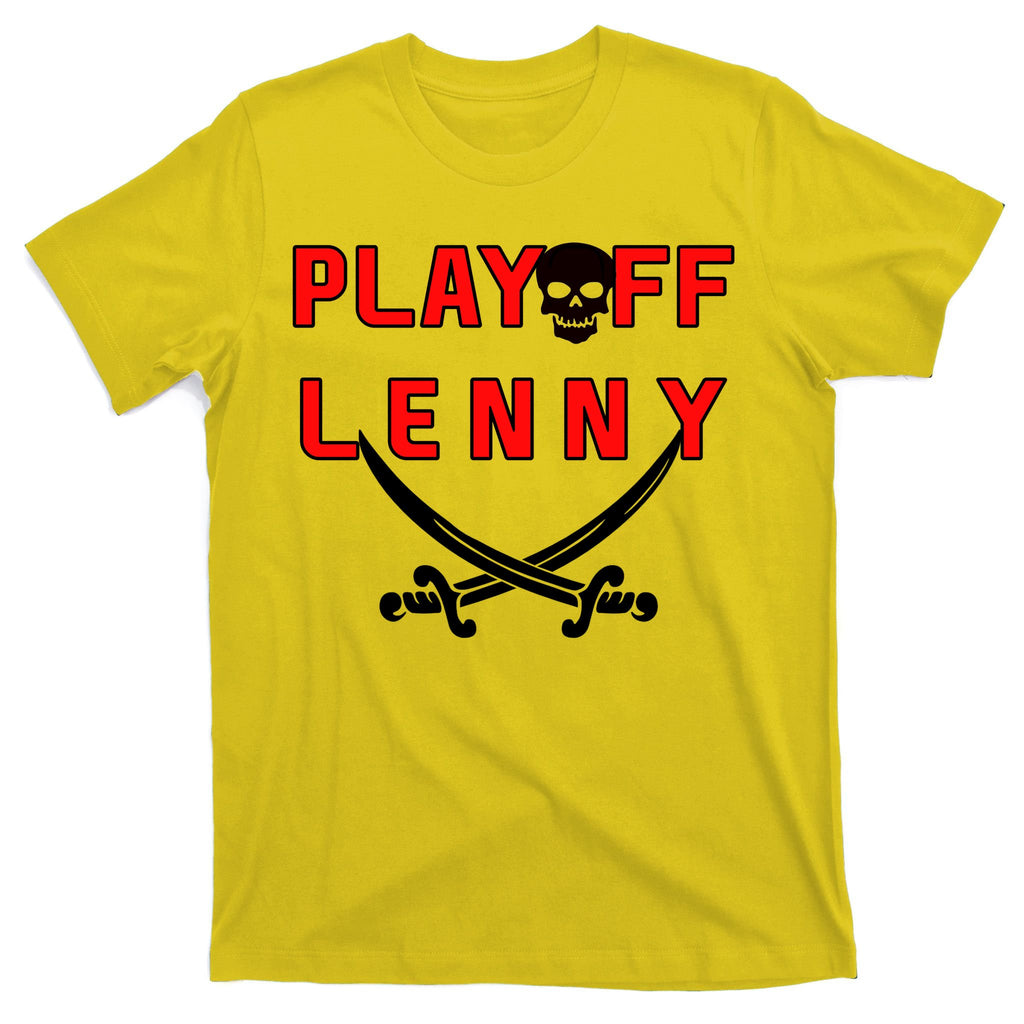 Playoff Lenny Tampa Bay Football Skull T-Shirt