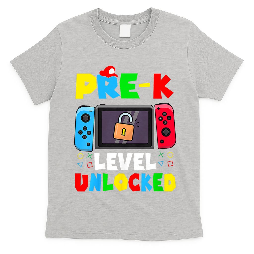 Prek Level Unlocked Video Game Back To School T-Shirt