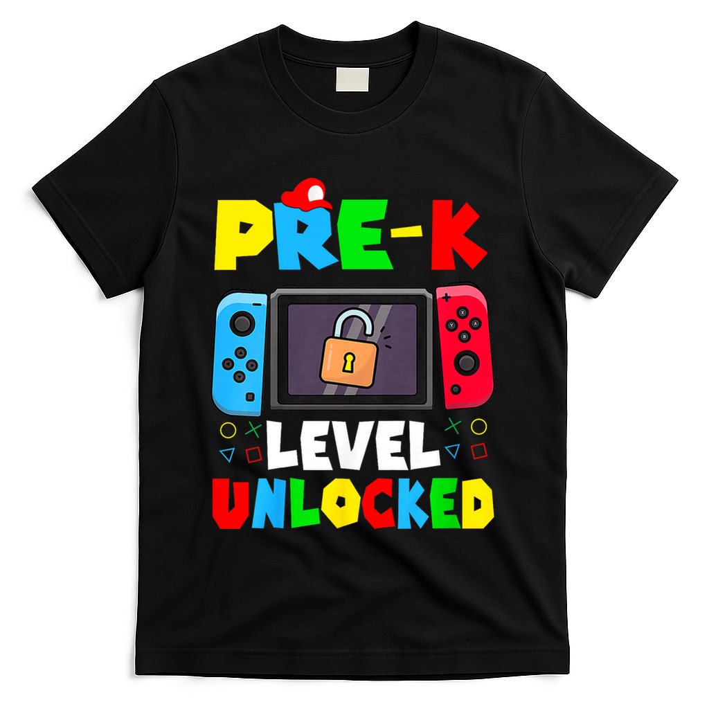 Prek Level Unlocked Video Game Back To School T-Shirt