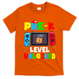 Prek Level Unlocked Video Game Back To School T-Shirt