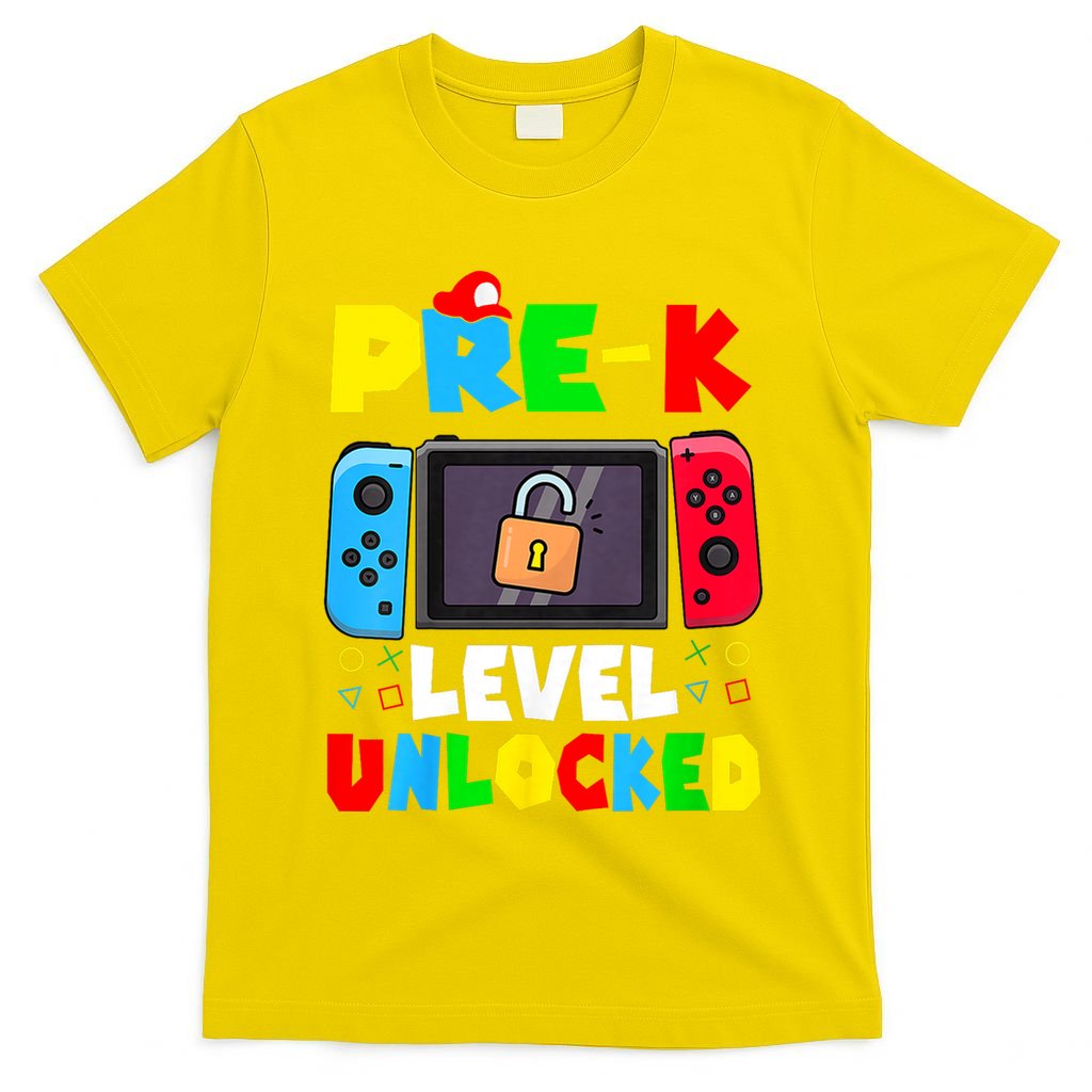 Prek Level Unlocked Video Game Back To School T-Shirt