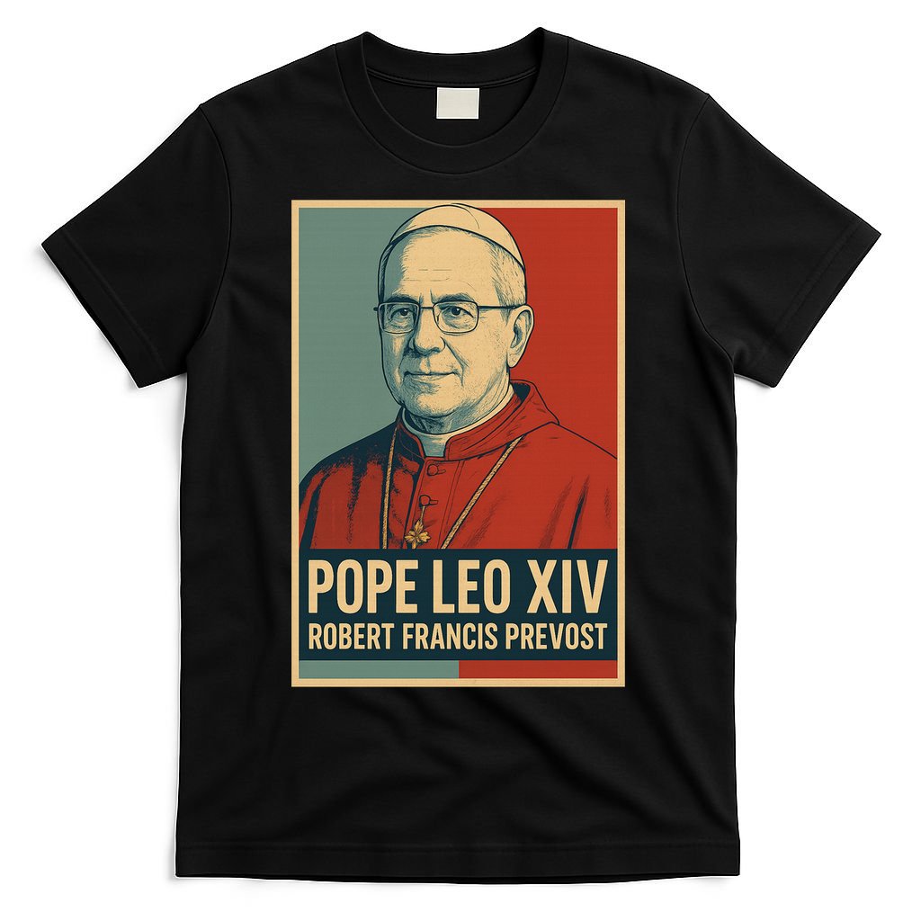 Pope Leo XIV Robert Francis Prevost T-Shirt