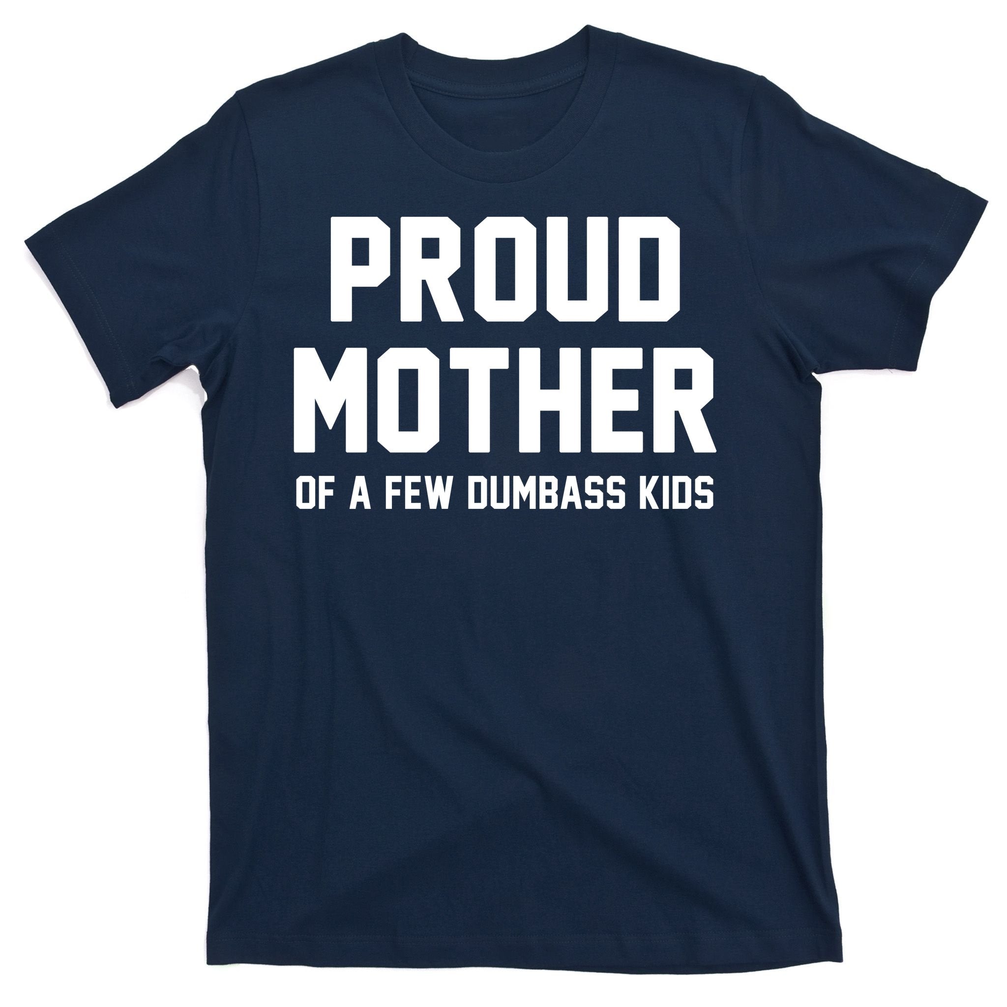 Proud Mother Of A Few Dumbass Kids Funny T-Shirt