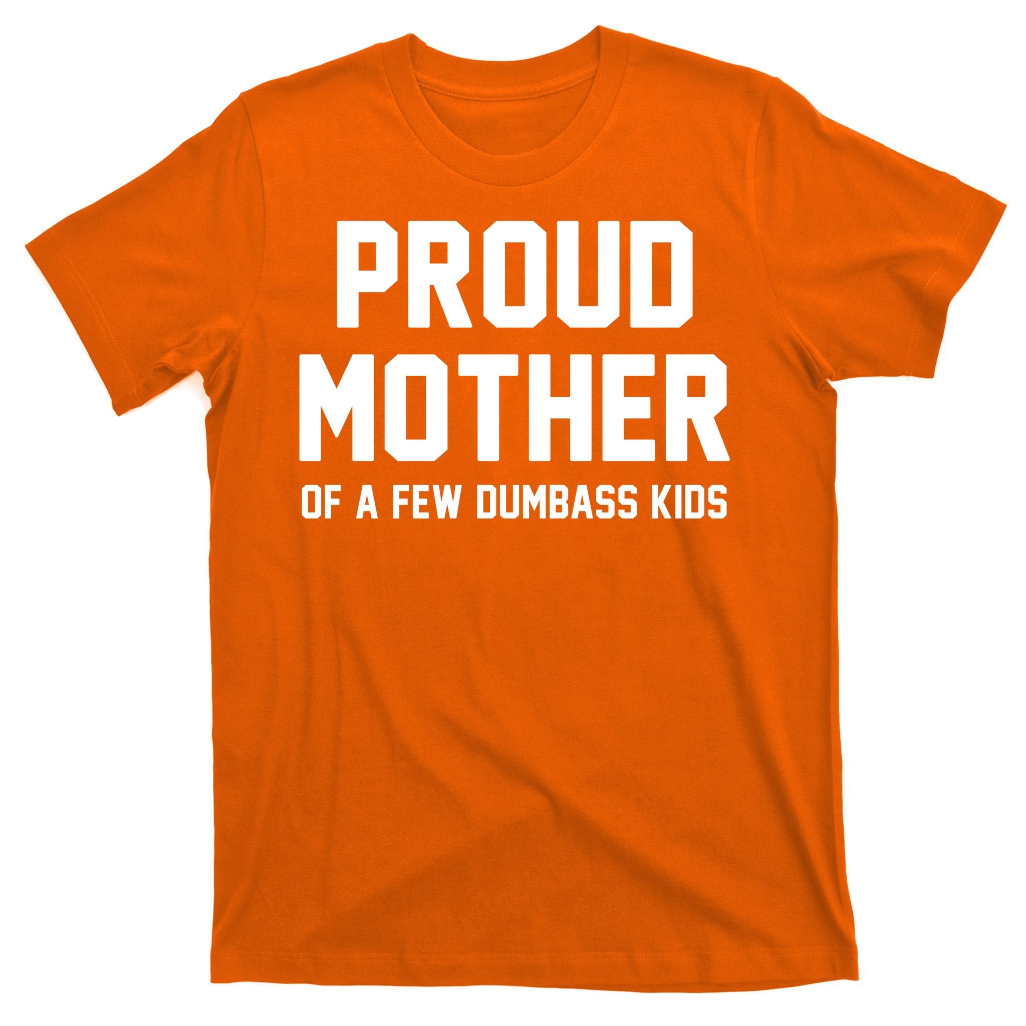 Proud Mother Of A Few Dumbass Kids Funny T-Shirt