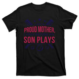 Proud Mother Pray Before Son Plays Baseball T-Shirt