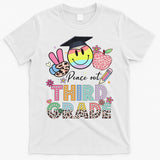 Peace Out 3rd Third Grade Graduation Last Day Of School T-Shirt