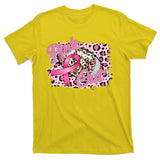 Pink Out Football Breast Cancer Awareness T-Shirt