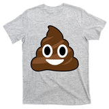 Poop Emoji Smiley Face Logo T-Shirt