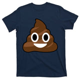 Poop Emoji Smiley Face Logo T-Shirt