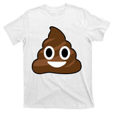 Poop Emoji Smiley Face Logo T-Shirt
