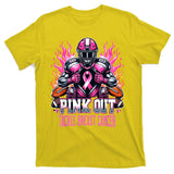 Pink Out Tackle Breast Cancer Awareness Football T-Shirt