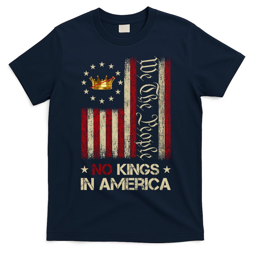 Patriotic Pro-Democracy Protest No Kings In America T-Shirt