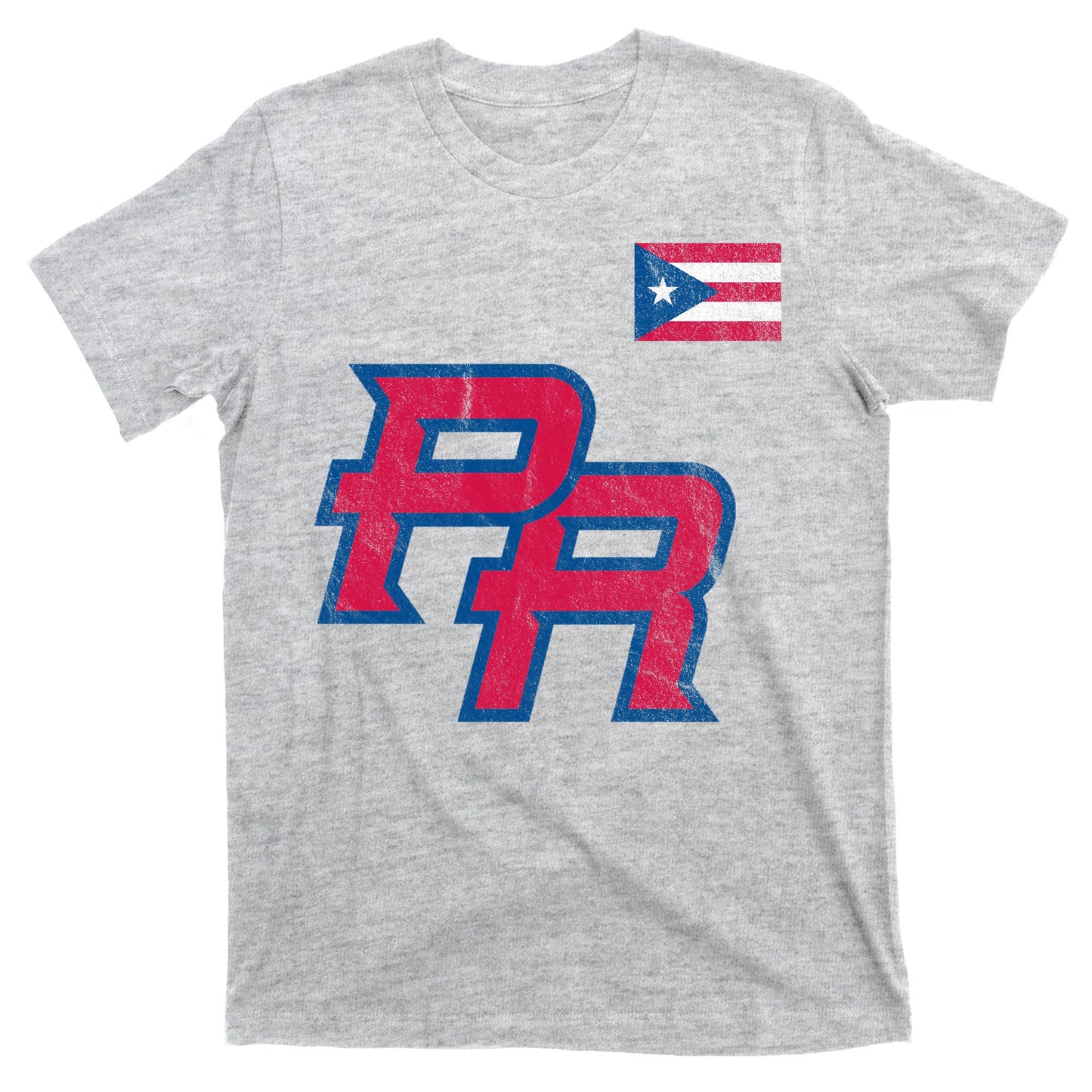 Puerto Rico Baseball Flag Pride Boricua Puerto Rico T-Shirt