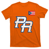 Puerto Rico Baseball Flag Pride Boricua Puerto Rico T-Shirt