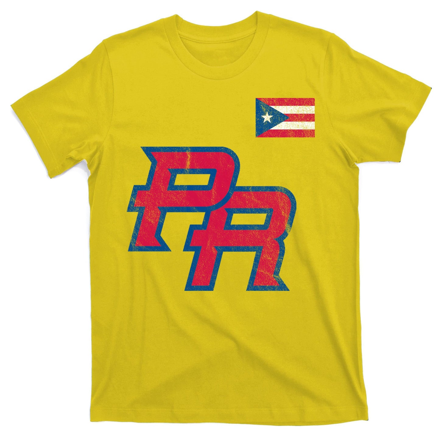 Puerto Rico Baseball Flag Pride Boricua Puerto Rico T-Shirt