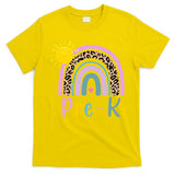 Pre-K Rainbow Teacher Student Back To School T-Shirt