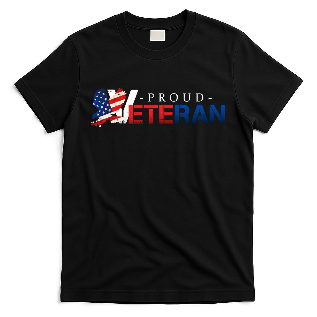 Proud USA Veteran Eagle T-Shirt