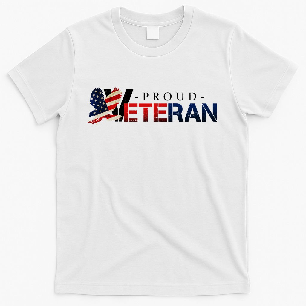 Proud USA Veteran Eagle T-Shirt