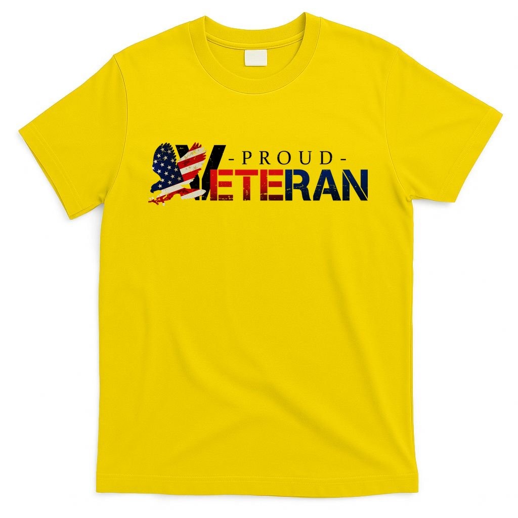 Proud USA Veteran Eagle T-Shirt
