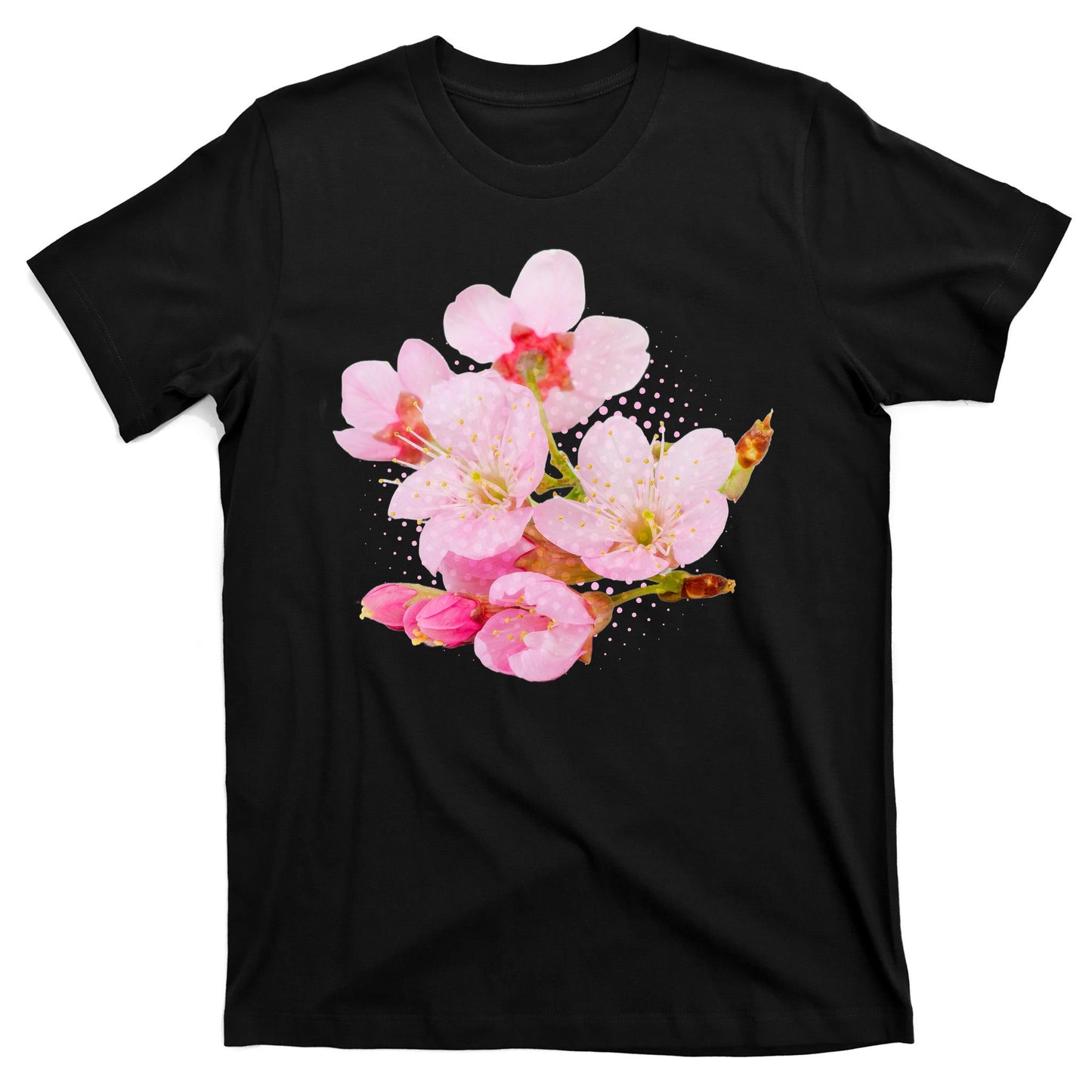 Pink Springtime Cherry Blossoms Sakura T-Shirt