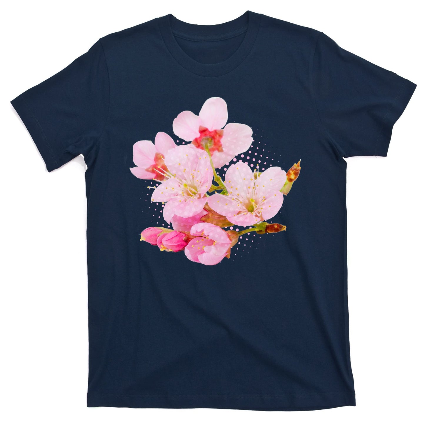 Pink Springtime Cherry Blossoms Sakura T-Shirt