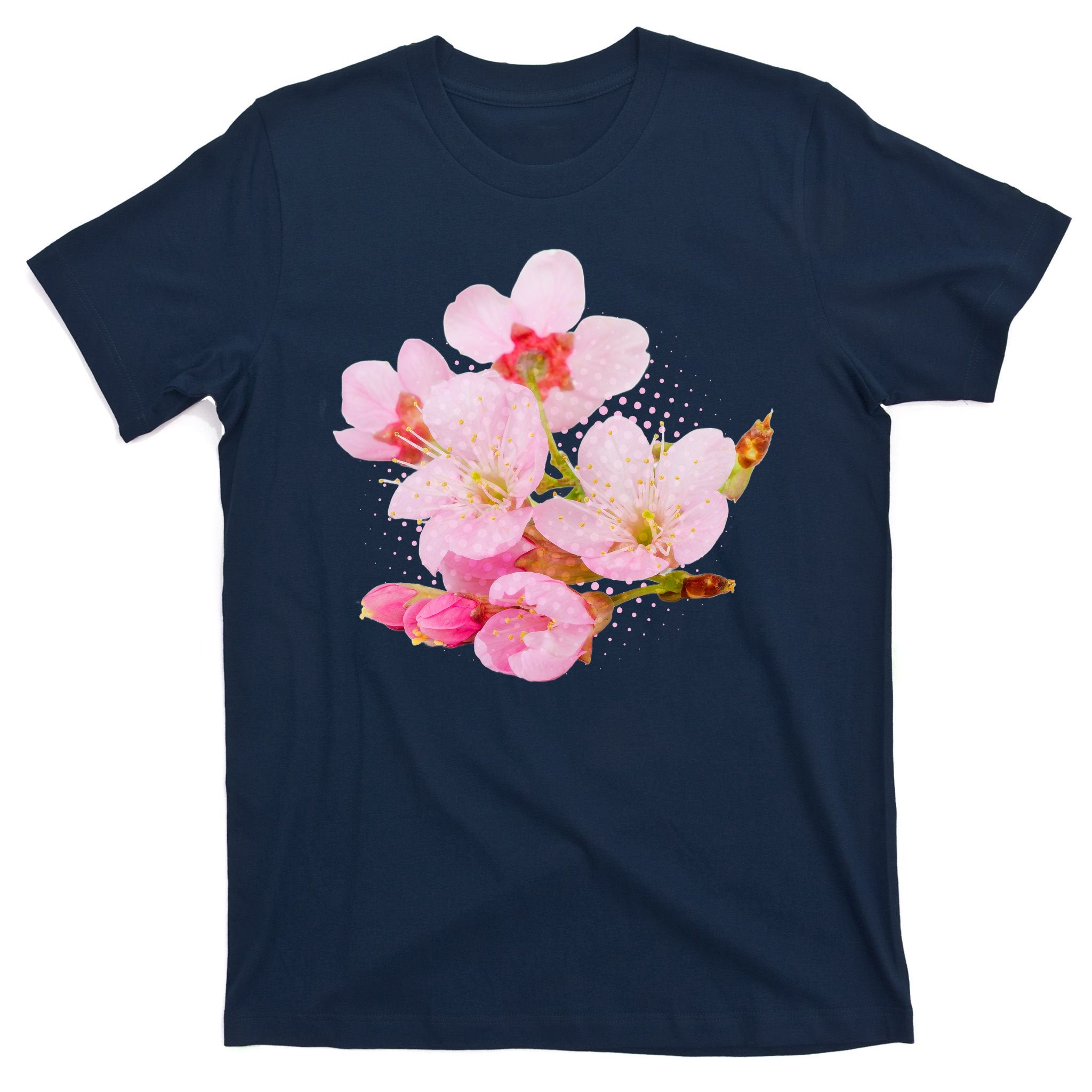 Pink Springtime Cherry Blossoms Sakura T-Shirt