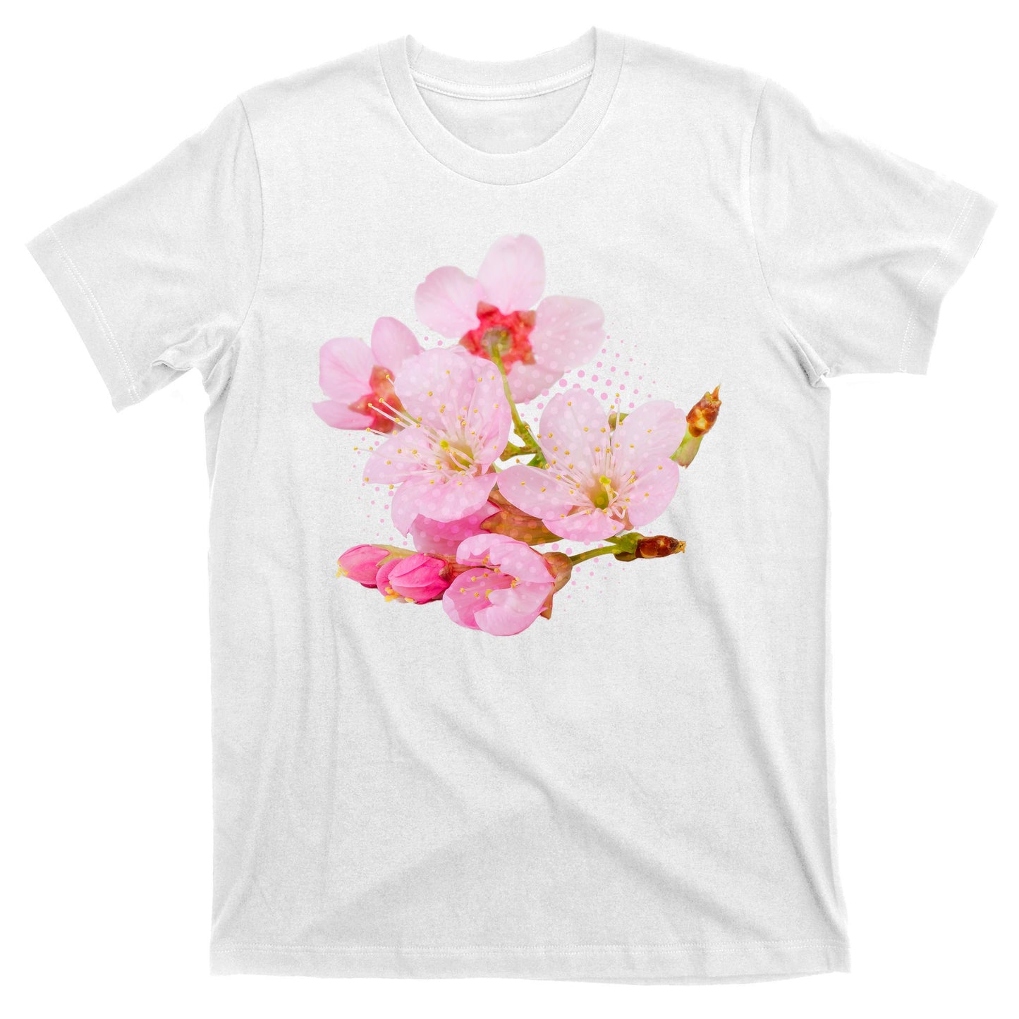 Pink Springtime Cherry Blossoms Sakura T-Shirt