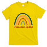 Preschool Squad Rainbow Back To School T-Shirt