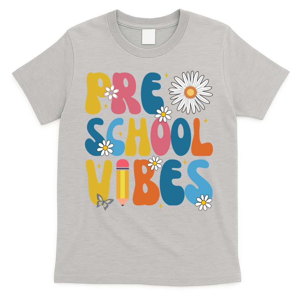 Pre School Vibes Back To School Gift T-Shirt