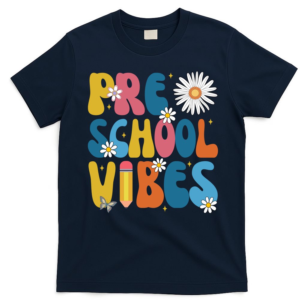 Pre School Vibes Back To School Gift T-Shirt