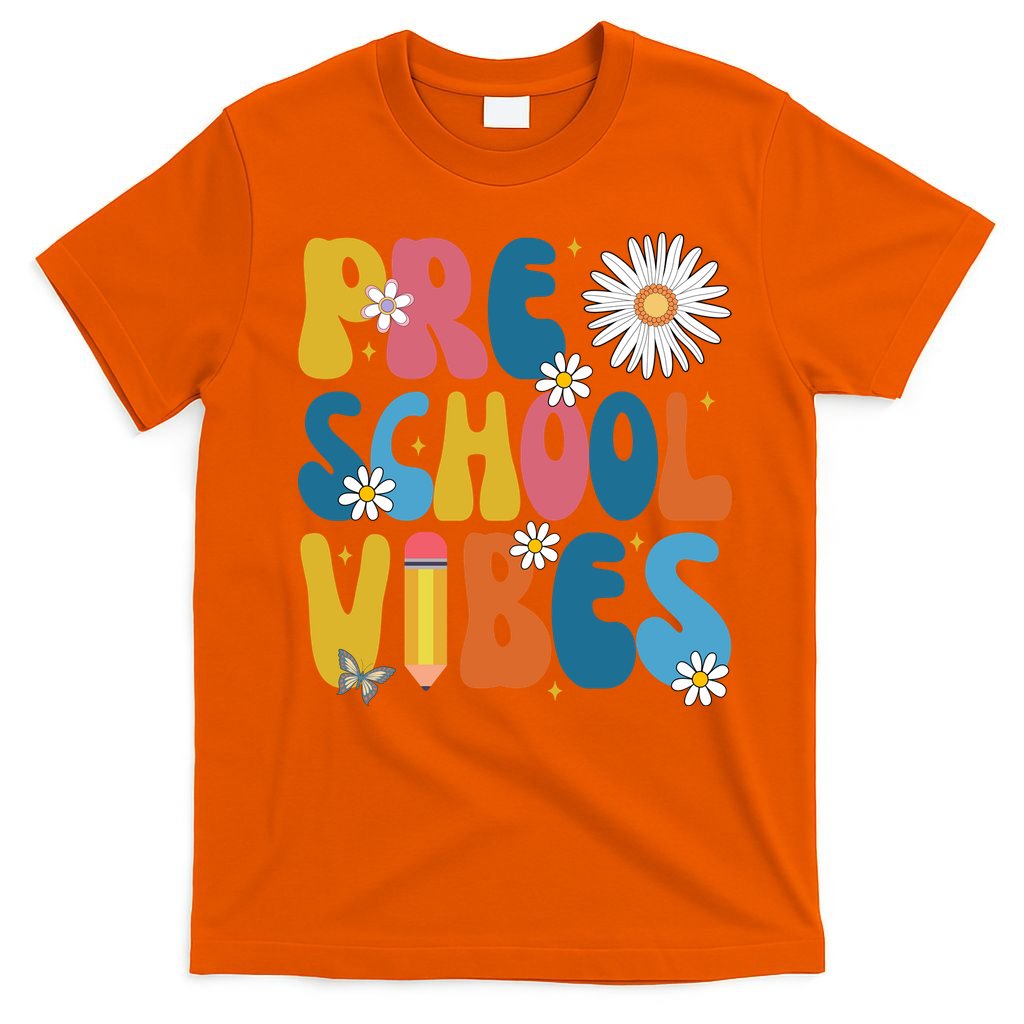 Pre School Vibes Back To School Gift T-Shirt