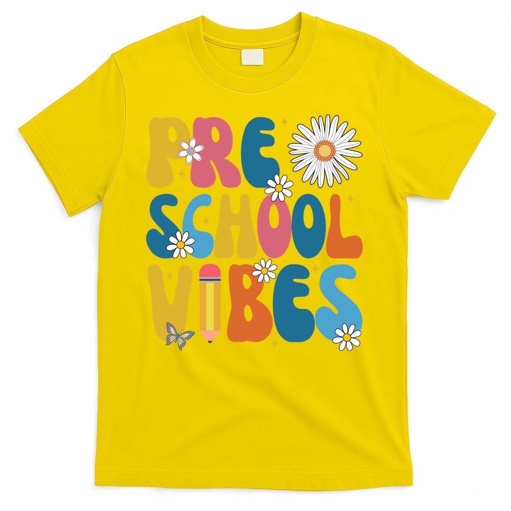 Pre School Vibes Back To School Gift T-Shirt