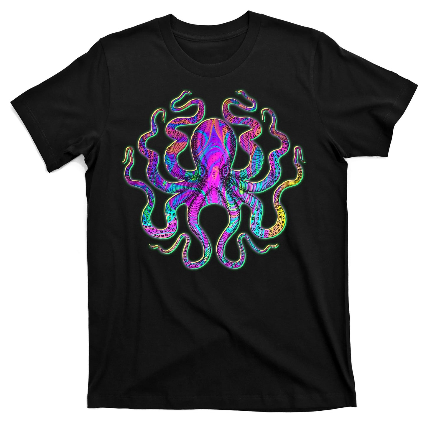 Psychedelic Octopus T-Shirt