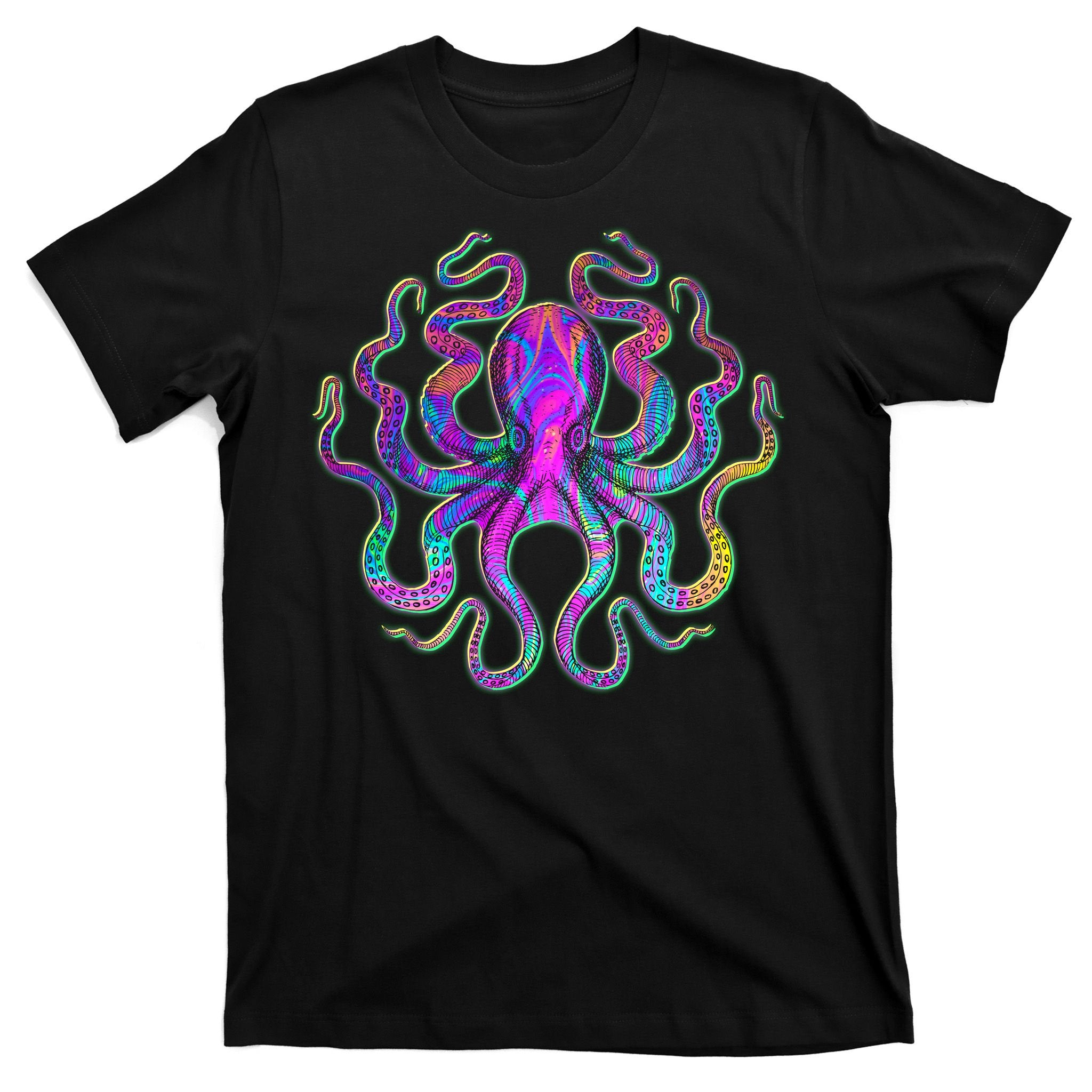 Psychedelic Octopus T-Shirt