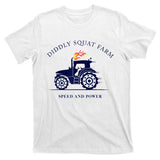 Perfect Tractor Design Diddly Squat Farm Speed And Power T-Shirt